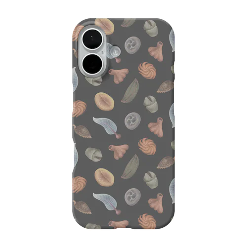 エディアカラ生物群　〈夜ダーク〉 iPhone Smartphone Case