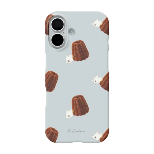 ネコぱんとカヌレ  iPhone Smartphone Case