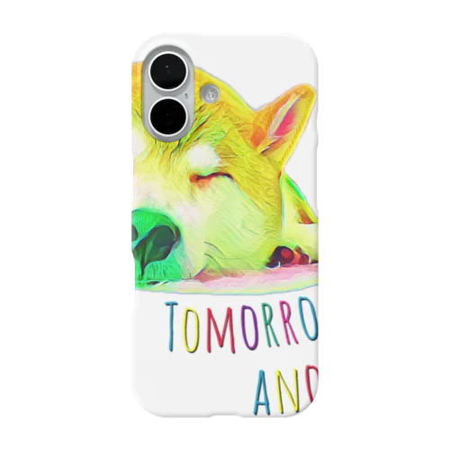 明日は明日の風が吹く iPhone Smartphone Case