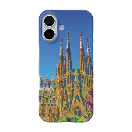 スペイン サグラダ・ファミリア iPhone Smartphone Case