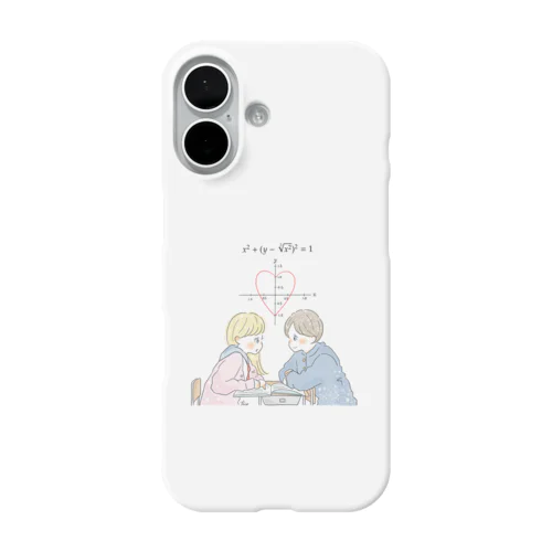 ハートの数式 iPhone Smartphone Case