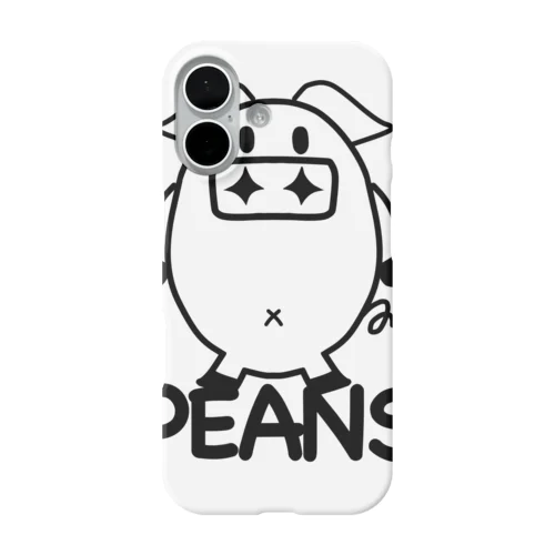 ブタのPEANS iPhone Smartphone Case