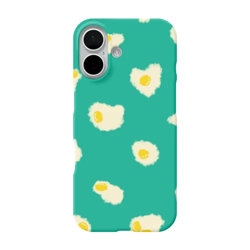 頭の中の目玉焼き iPhone Smartphone Case