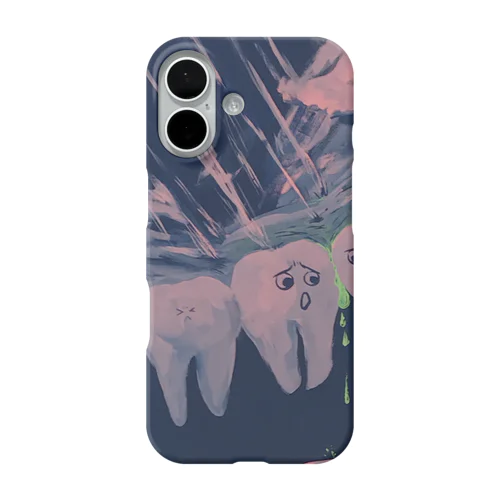 雨漏りガタガタ奥歯’z iPhone Smartphone Case