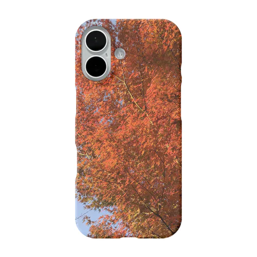 紅葉/秋のアイテム iPhone Smartphone Case