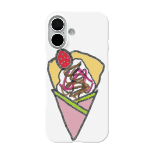 甘党のためのクレープスマホケース iPhone Smartphone Case