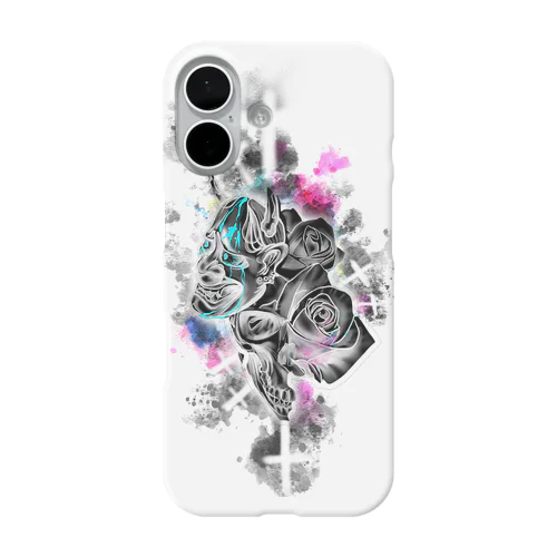 No border SKULL iPhone Smartphone Case