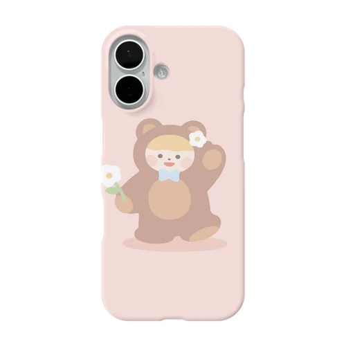 おでかけくま iPhone Smartphone Case