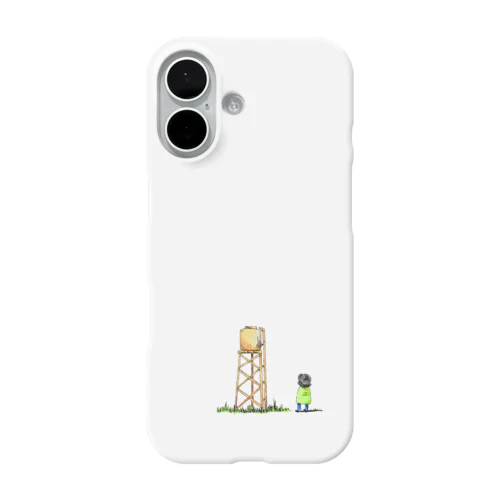 ♨️給水塔とボク iPhone Smartphone Case
