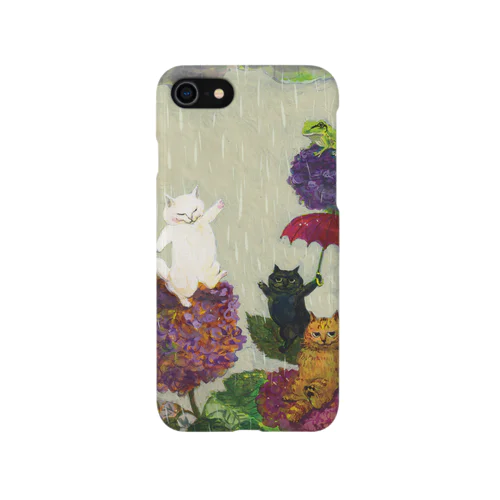 あじさい ※iPhone SE等専用 iPhone Smartphone Case