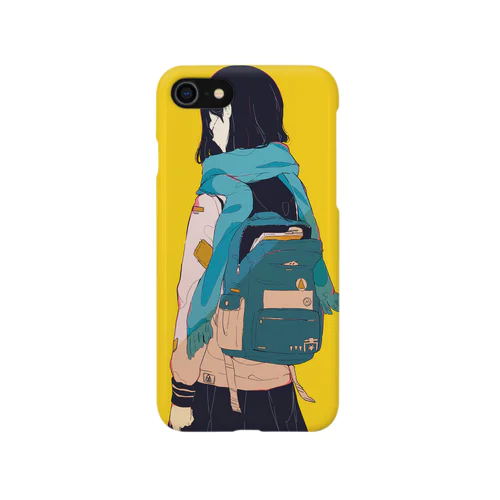 背中で語る iPhone Smartphone Case