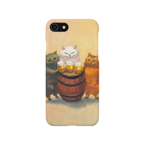 ビールで乾杯※iPhone SE等専用 iPhone Smartphone Case