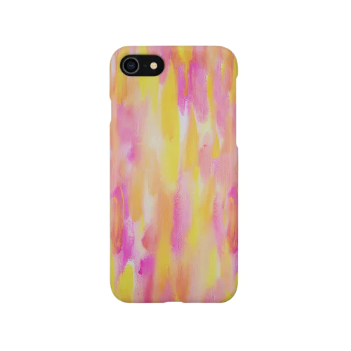 カラフルrain♡ iPhone Smartphone Case
