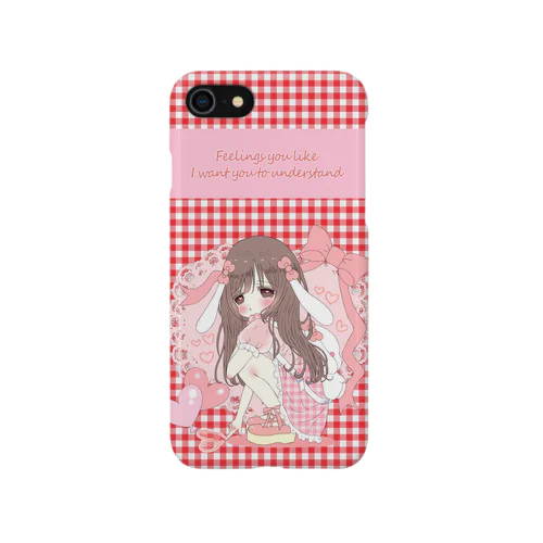 ♡Feelings you like I want you to understand♡(iphoneケース) iPhone Smartphone Case