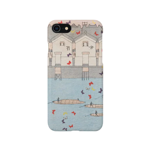 小村雪岱YUKIMURA SETTAI　「江戸橋」 iPhone Smartphone Case