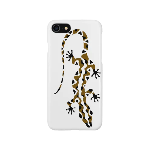 茶色のトカゲ iPhone Smartphone Case