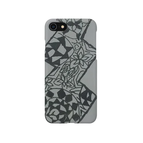 曼荼羅アート iPhone Smartphone Case