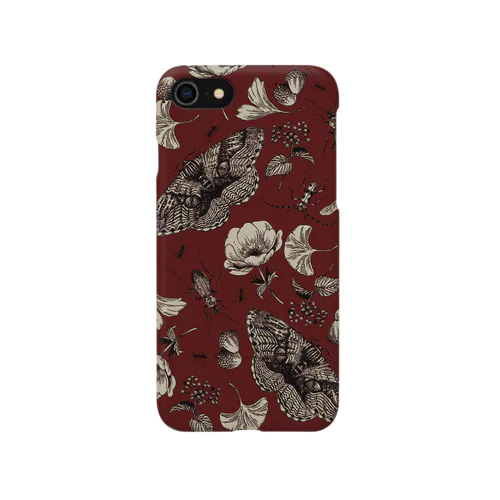 イボタガスマホ07 iPhone Smartphone Case
