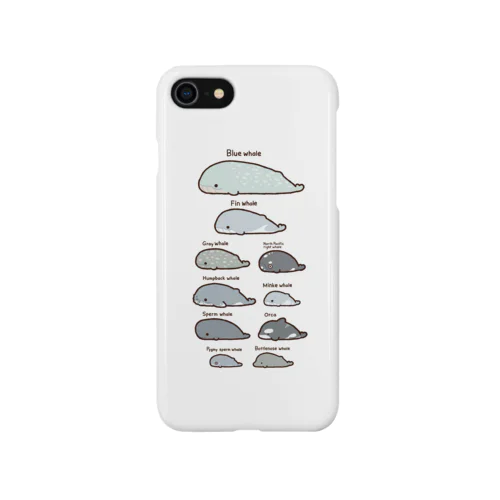 もっちりクジラ iPhone Smartphone Case