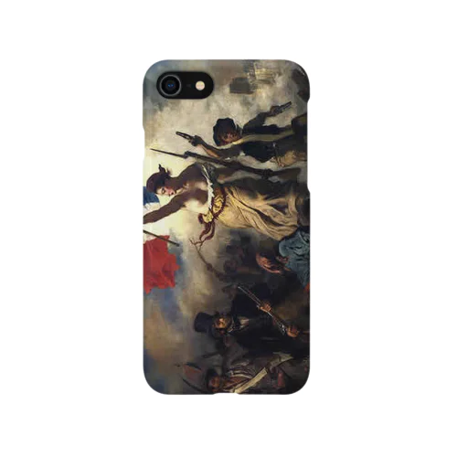 ドラクロワ「民衆を率いる自由の女神」 iPhone Smartphone Case