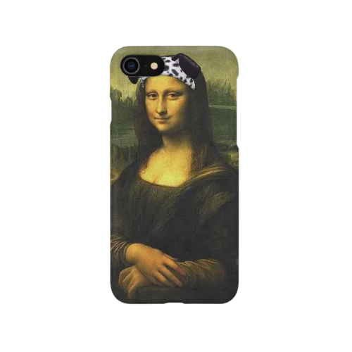 モナリザダルメシアンヘアバンド iPhone Smartphone Case