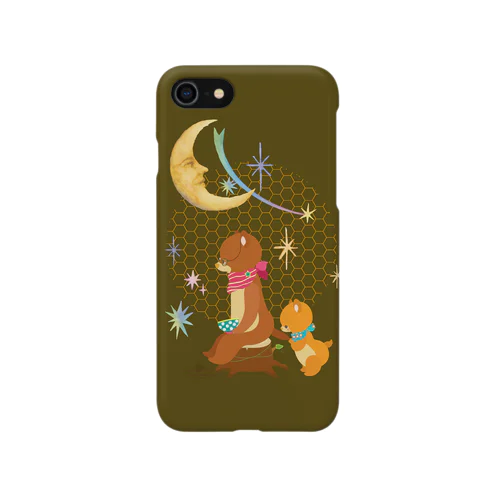 月夜の物語 iPhone Smartphone Case