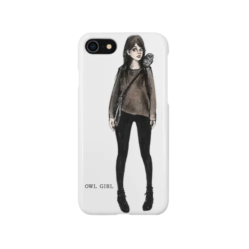 OWL GIRL iPhone Smartphone Case