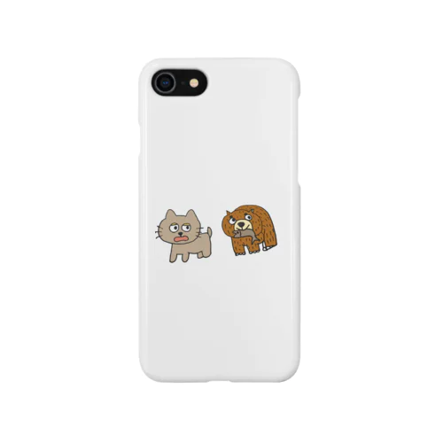ねことくまこ iPhone Smartphone Case