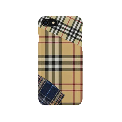 ちぇっくとチェック iPhone Smartphone Case
