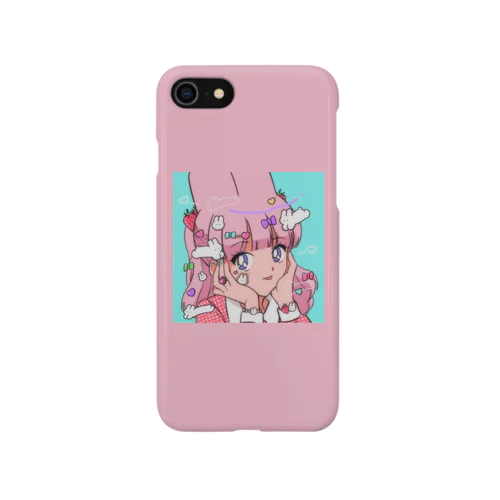 でこれ〜しょん（pink） iPhone Smartphone Case