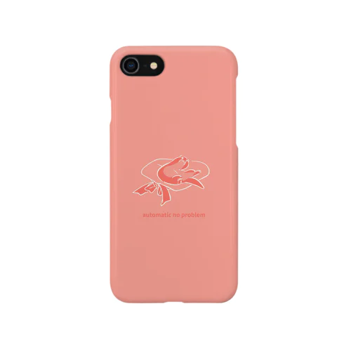 自動ダイジョウブ iPhone Smartphone Case