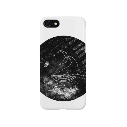 宇宙鯨(space whale) iPhone Smartphone Case