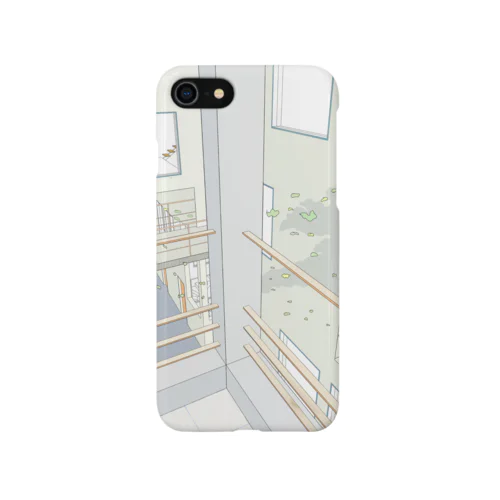 風の吹く家 iPhone Smartphone Case