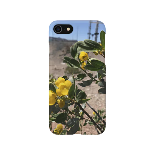 砂漠に咲いた花 iPhone Smartphone Case