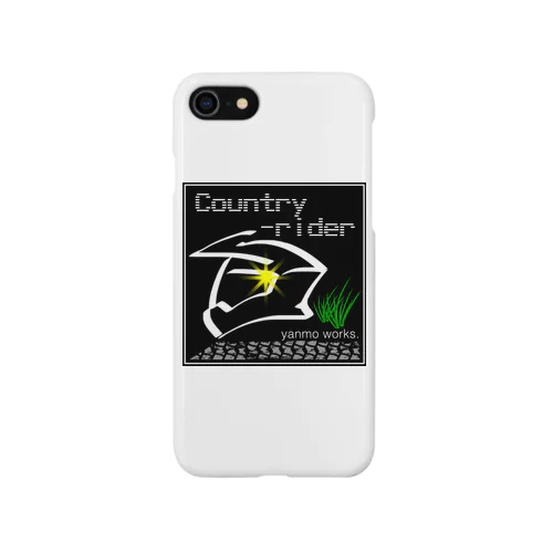 自然派ライダー(黒) iPhone Smartphone Case