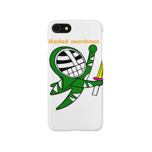 マスクド・グリーン iPhone Smartphone Case