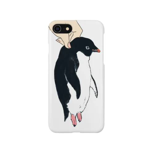 つままれ アデリー iPhone Smartphone Case