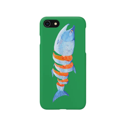 しゃけの輪切り iPhone Smartphone Case