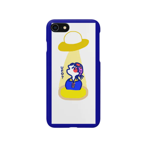 UFOにつれていかれちまう iPhone Smartphone Case