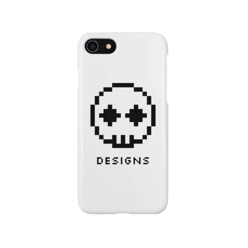 スカル8bit iPhone Smartphone Case