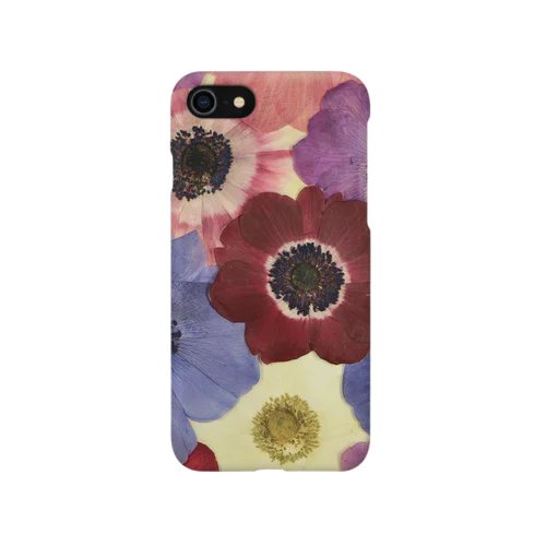 ホワイトブーケオリジナル　アネモネ2 iPhone Smartphone Case