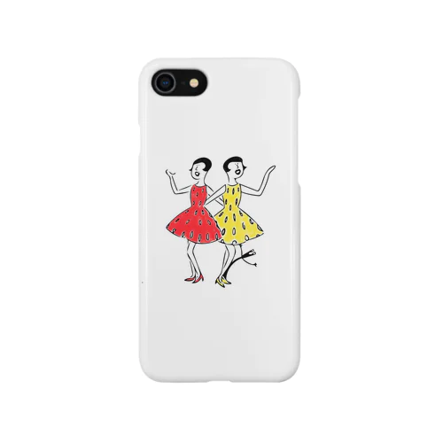 2人で歌います。 iPhone Smartphone Case