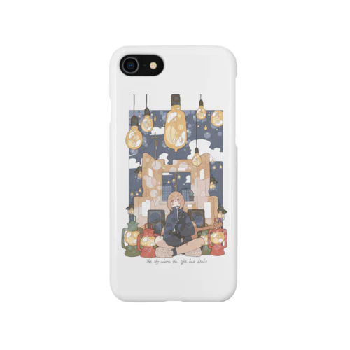 「星が瞬く夜に。」 iPhone Smartphone Case