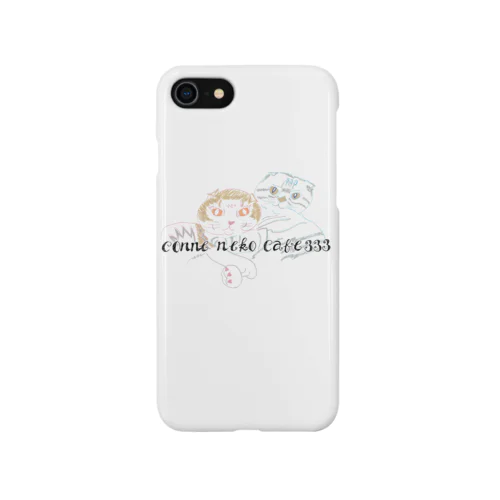 ツインズ宇宙ネコ iPhone Smartphone Case