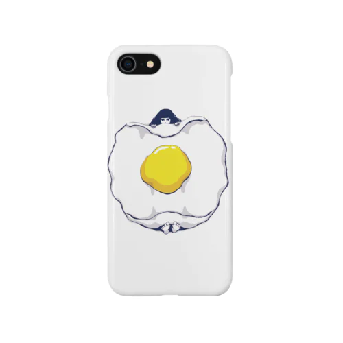 目玉焼きおふとん女子。 iPhone Smartphone Case