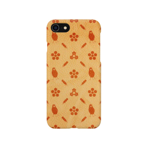 八咫烏モノグラム iPhone Smartphone Case