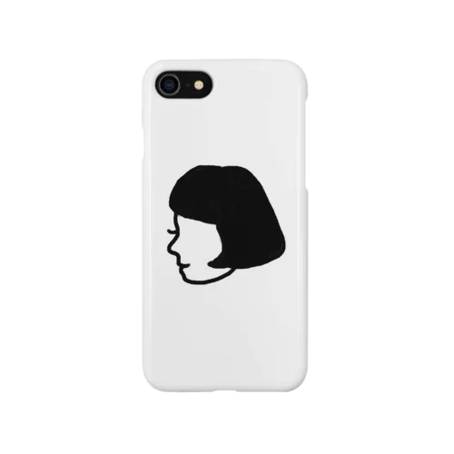 視界良好前髪女子 iPhone Smartphone Case