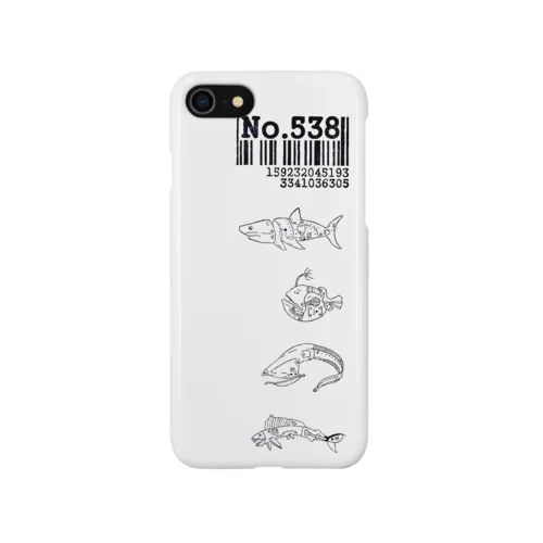 No.538サカナ iPhone Smartphone Case