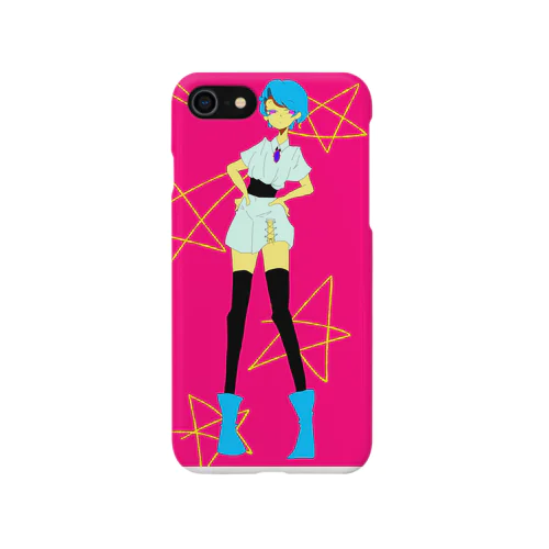 女の子 iPhone Smartphone Case