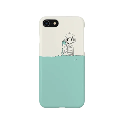 アイスとけすぎ iPhone Smartphone Case